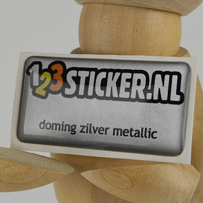 Doming Zilver Metallic