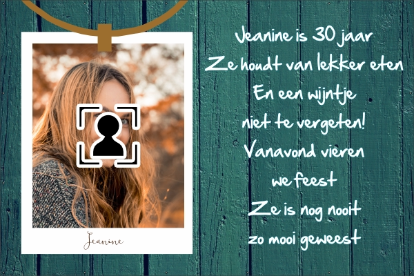 30 jaar verjaardag spandoek