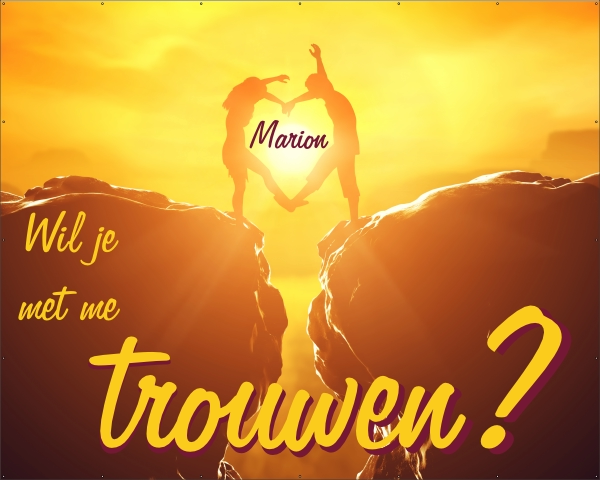 Aanzoek Koppel Spandoek