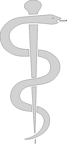 Esculaap folie sticker