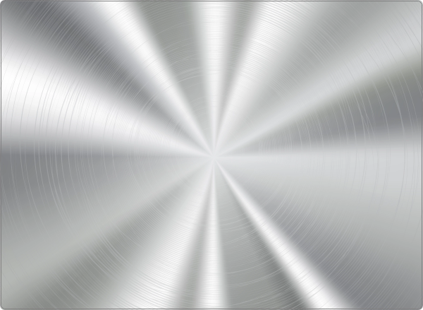 Aluminium laptop sticker 17 inch