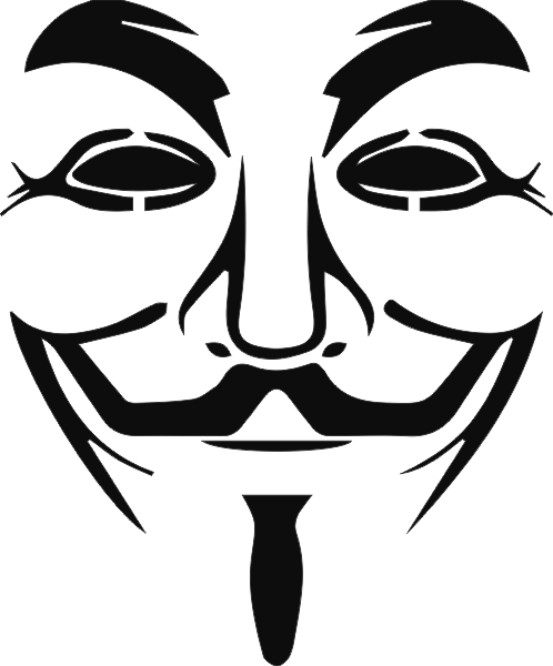 Anonymous Mask sticker