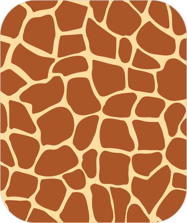 Autodak sticker giraffe