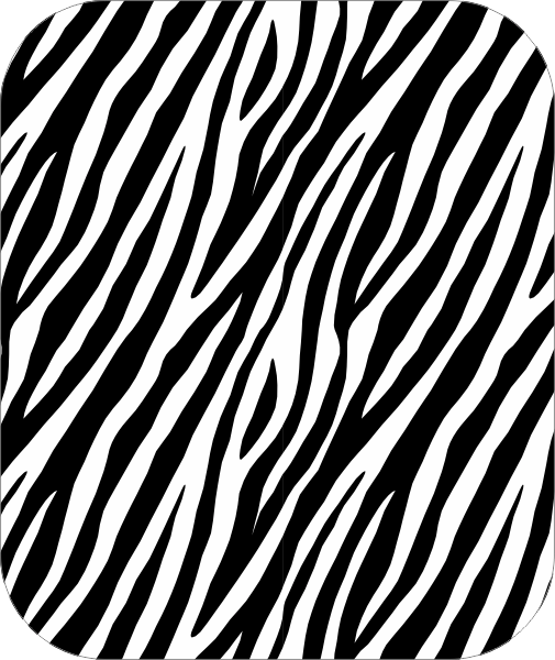 Autodak sticker zebra