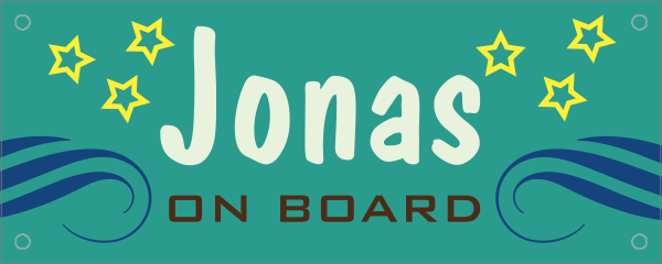 Autobanner Jonas on board