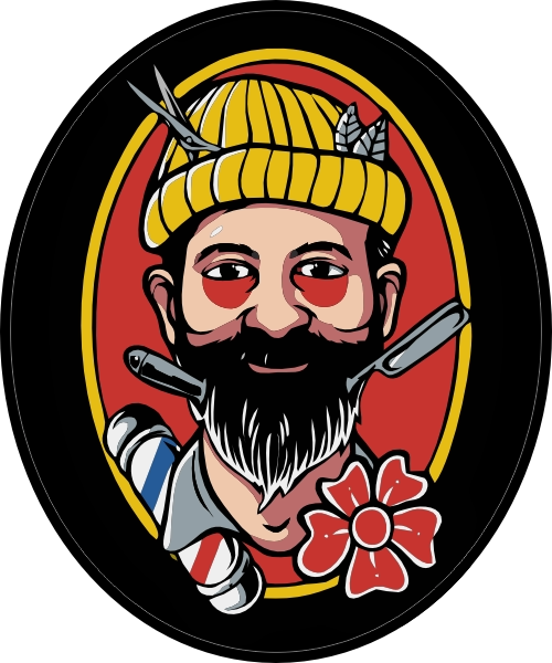 Barber sticker