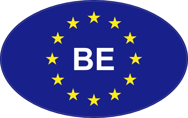 BE sticker