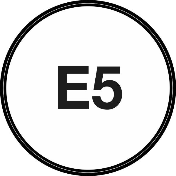 Benzine E5 sticker