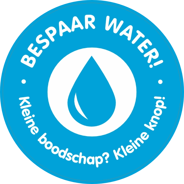 Bespaar water toiletbezoek