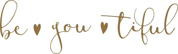 Be you tiful muursticker