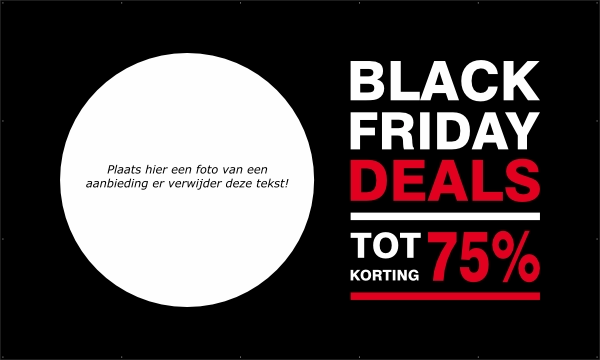 Black Friday deals spandoek