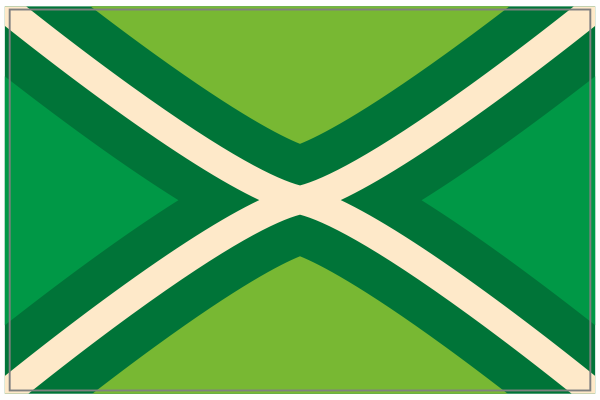 Bumpersticker Achterhoek vlag