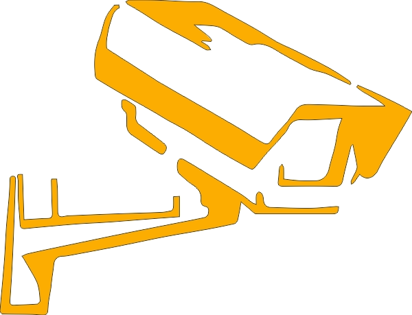 Camera raamsticker