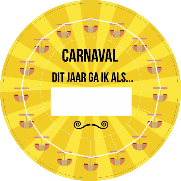 Carnaval Carousel sticker