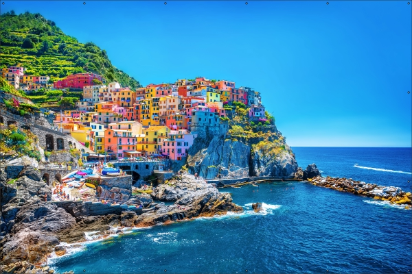 Cinque Terre Italie tuindoek
