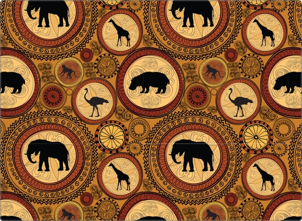 Dieren Afrikaans Laptop sticker 17 inch