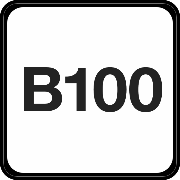 Diesel B100 sticker