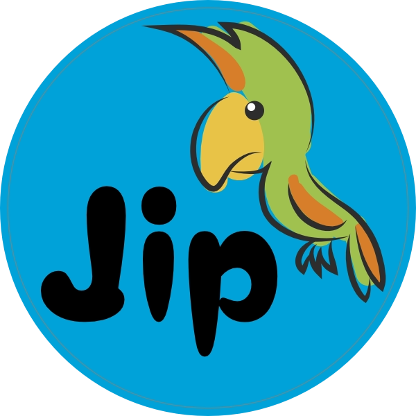 Naamsticker doopsuiker Papegaaitje