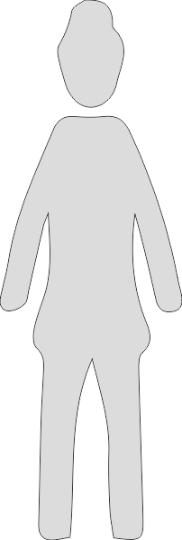 Familie sticker meisje