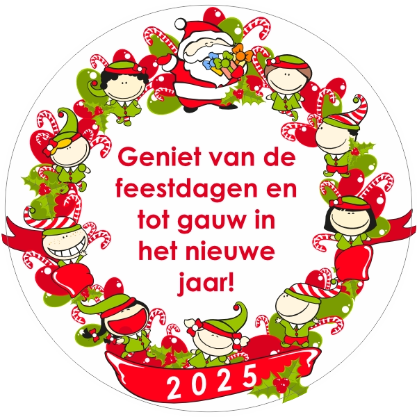 Feestdagen sticker