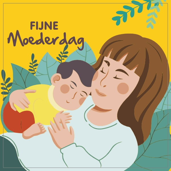 Fijne Moederdag sticker