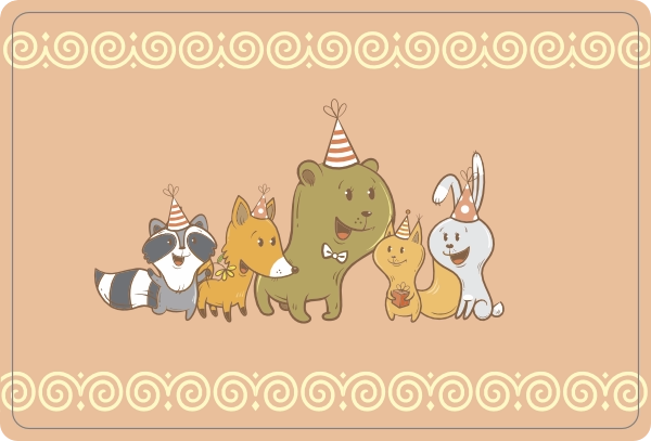 Fleece Deken Feestbeesten