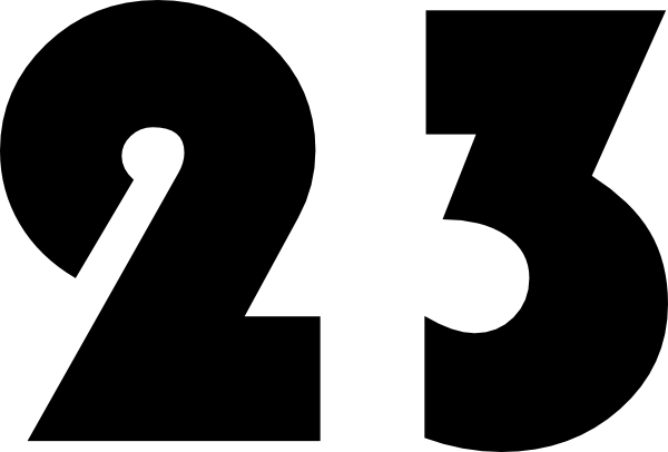 Huisnummer freesletter