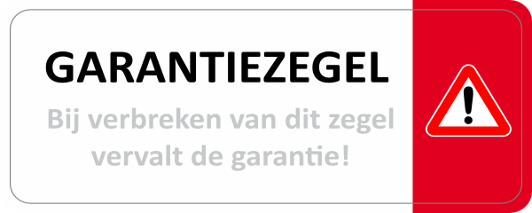 Garantiezegel label