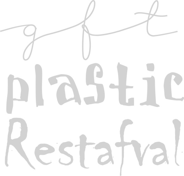 Prullenbak sticker gft, plastic en restafval