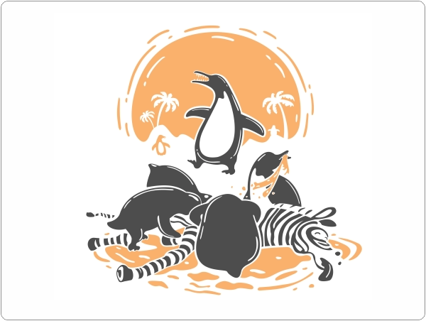 Global Warming laptop Sticker 15 inch