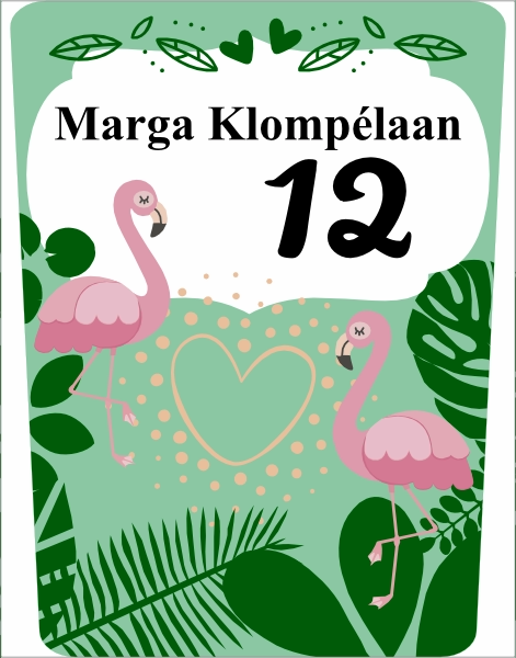 Groene Afvalbak sticker