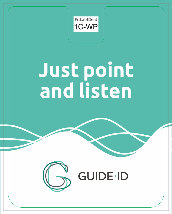 Guide ID label - Identifier V3 WATERPROOF