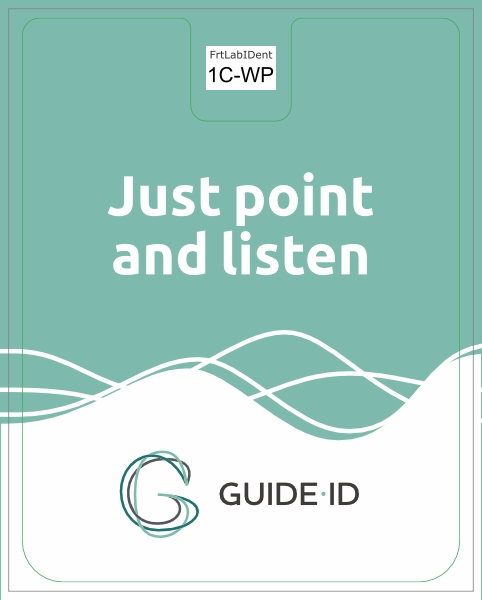 Guide ID label - Identifier V3 WATERPROOF