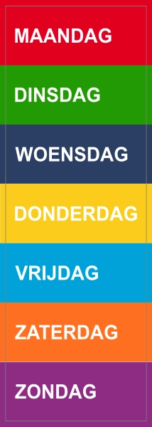 HACCP stickers met kleur