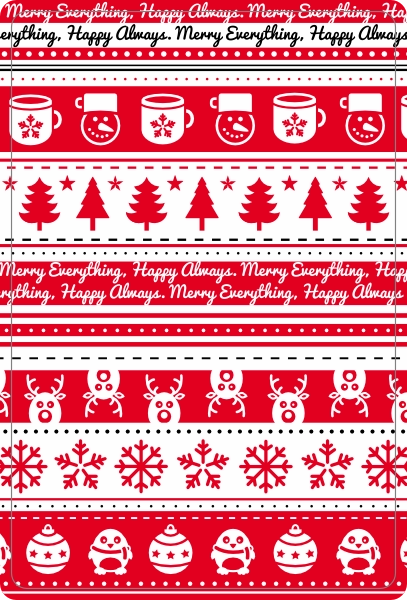 Happy Always, Merry Everything rood