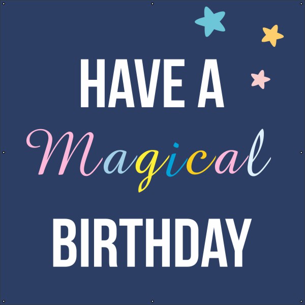 Have a magical birthday spandoek