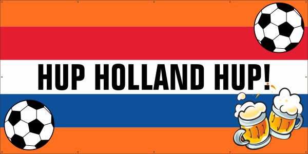 Hup Holland hup spandoek