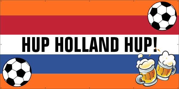 Hup Holland hup spandoek