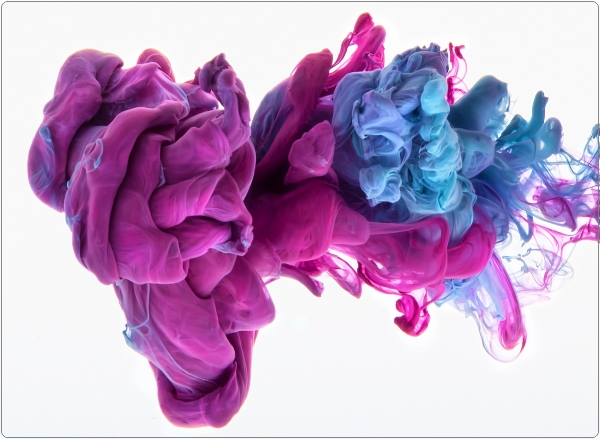 Inkt roze laptop sticker 17 inch