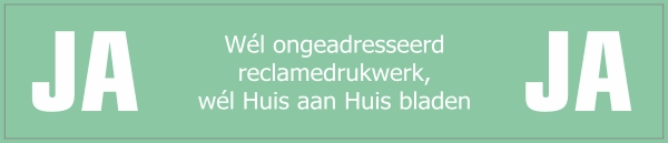 Ja-Ja sticker zacht groen