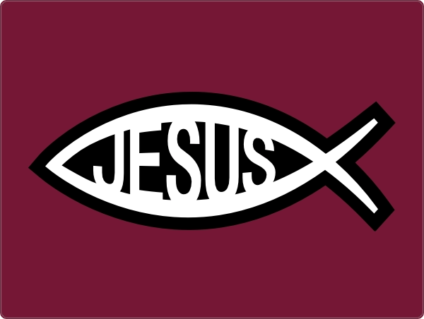 Jesus laptop sticker 15 inch