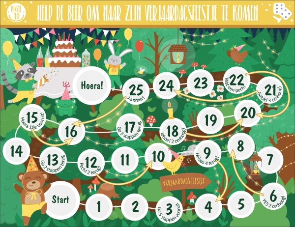 Jungle verjaardag spel