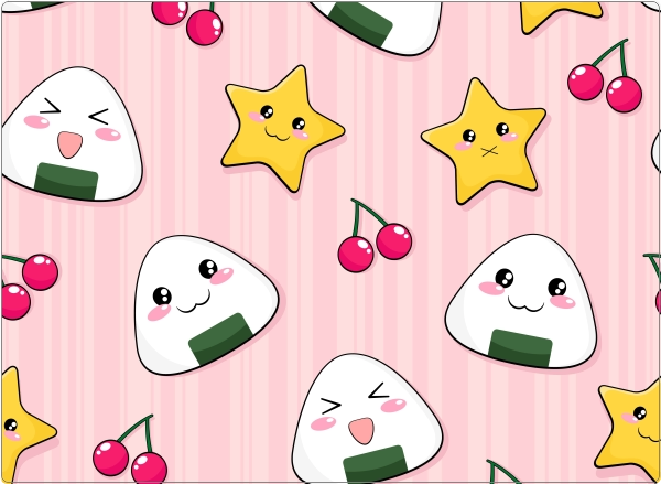 Kawaii Laptop Sticker 17 inch