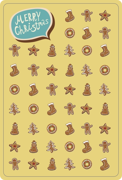 Kerst fleecedeken met patroon