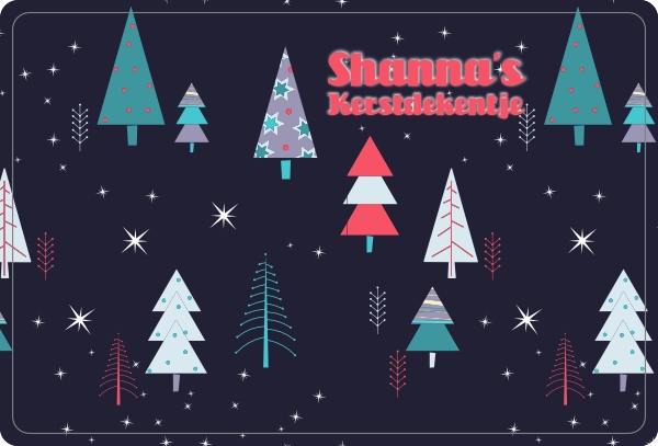 Kerstbomen Patroon