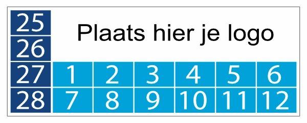 keuringssticker rechthoek blauw 2025