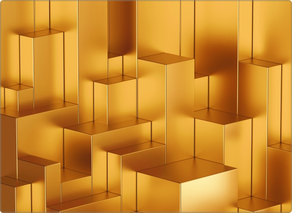 Kubus patroon laptop sticker 17 inch