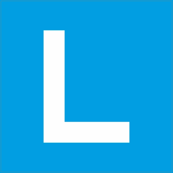 Rijles sticker