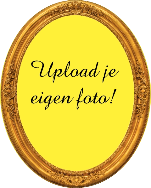 Gouden lijst sticker