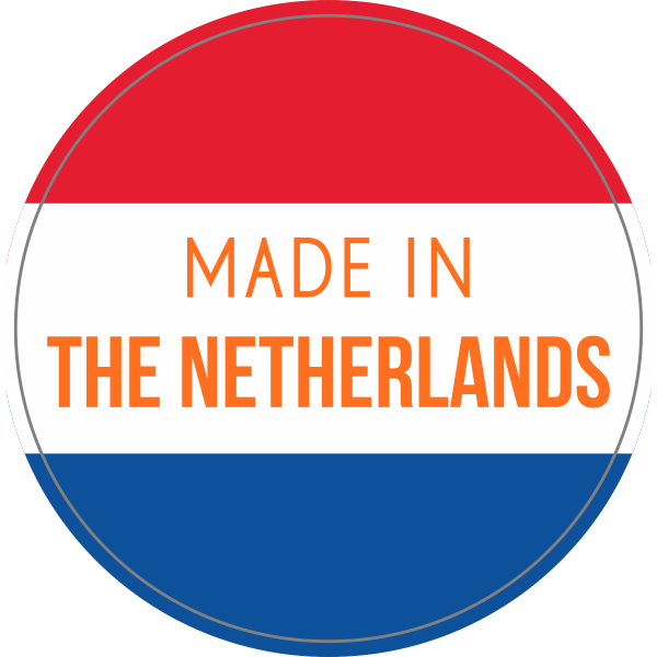 Made in The Netherlands sticker Oranje